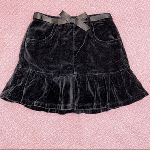 Copper Key skort size 8 velvety black‎ velour
